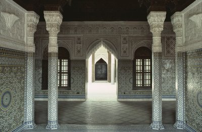 Sisäkuva Thamiel glaouin Kasbahista tekijältä Moroccan School