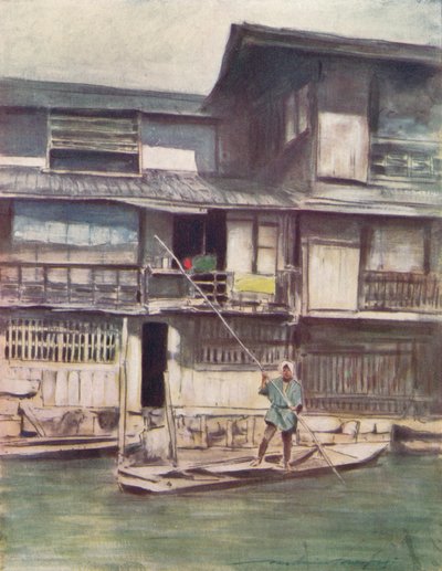 "A By-Canal", 1901 tekijältä Mortimer L Menpes