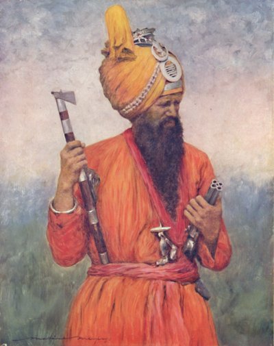A Retainer from Jind, 1903 tekijältä Mortimer L Menpes
