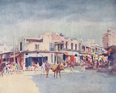 "Katukohtaus", 1903 tekijältä Mortimer L Menpes