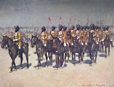 "Bombay Retainers", 1903 tekijältä Mortimer L Menpes