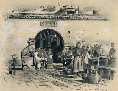"Shanghain kaupungissa", 1903 tekijältä Mortimer L Menpes