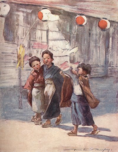 "Uutiset", c1887, 1901 tekijältä Mortimer L Menpes