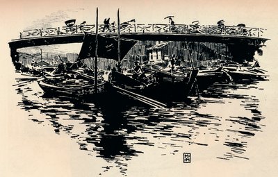 Osaka, Japani, c1900. tekijältä Mortimer L Menpes