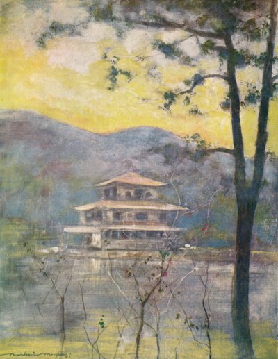 "Outside Kioto", c1887, 1901 tekijältä Mortimer L Menpes