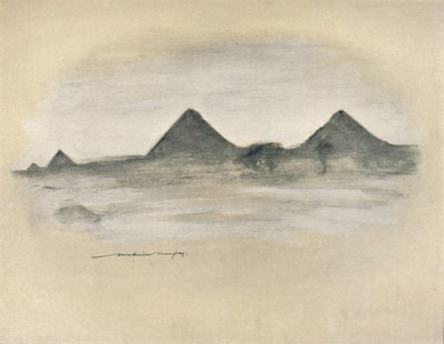 Pyramidit, 1903 tekijältä Mortimer L Menpes
