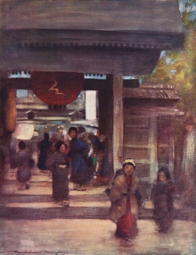 "Tie temppeliin", c1887, 1901 tekijältä Mortimer L Menpes
