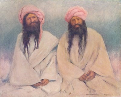 "Kaksi Baluch-päällikköä", 1903 tekijältä Mortimer L Menpes