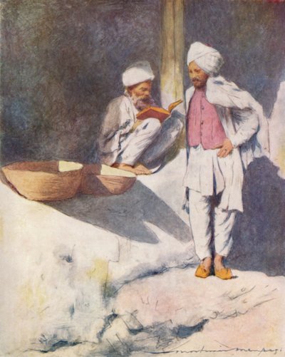 Oppinut mies Peshawurista, 1905 tekijältä Mortimer Ludington Menpes