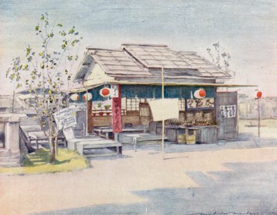 Teehuone tekijältä Mortimer Ludington Menpes