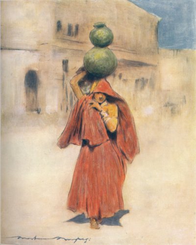 Vedenkuljetin, 1905 tekijältä Mortimer Ludington Menpes