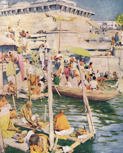 Benares, 1905 tekijältä Mortimer Ludington Menpes