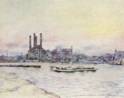 Battersean sillalta tekijältä Mortimer Ludington Menpes
