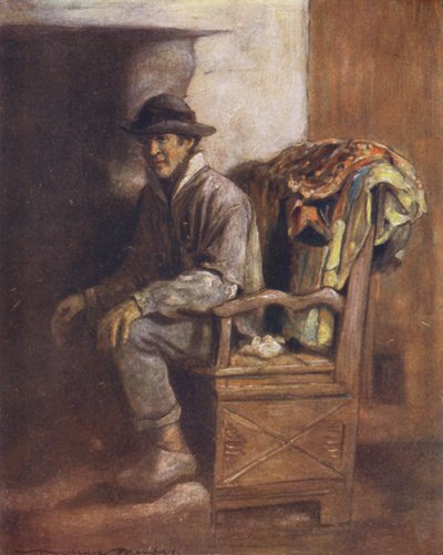 Ingle Nookissa (värilitografia) tekijältä Mortimer Ludington Menpes