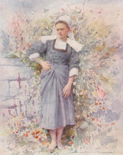 La Petite Marie (värilitro) tekijältä Mortimer Ludington Menpes