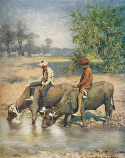 Vapaa-aika, 1905 tekijältä Mortimer Ludington Menpes