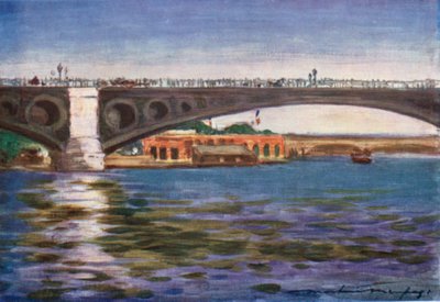 Pont Concorde tekijältä Mortimer Ludington Menpes