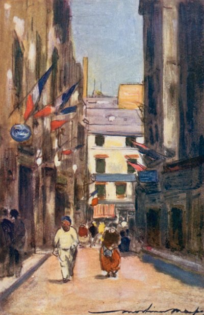 Rue de Seine tekijältä Mortimer Ludington Menpes