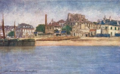 Seine lähellä Charentonia tekijältä Mortimer Ludington Menpes