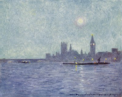 Westminster yöllä tekijältä Mortimer Ludington Menpes