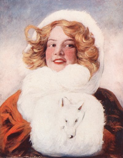 Maailman lapset: Canadian, Trixy (värilitro): Canadian, Trixy (värilitro). tekijältä Mortimer Ludington Menpes