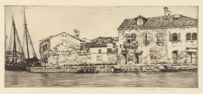 Giudecca, Venetsia tekijältä Mortimer Menpes