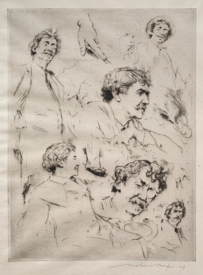 James MacNeill Whistler. tekijältä Mortimer Menpes