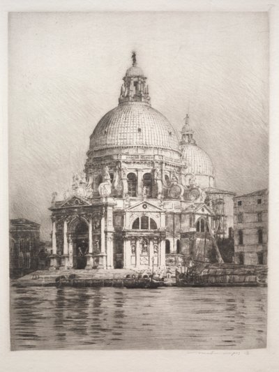 Santa Maria Della Tervehdys #1 tekijältä Mortimer Menpes