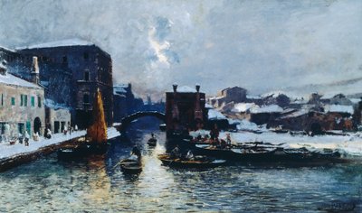 Chioggia lumen alla tekijältä Mose Bianchi