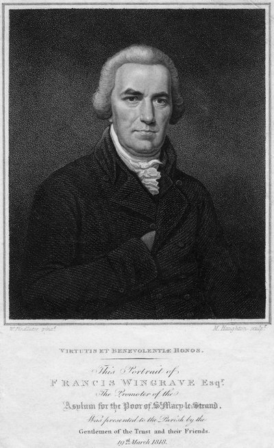 Francis Wingrave c1789-1823, 1818. tekijältä Moses Haughton