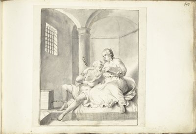 Cimon in Pero (Caritas Romana) tekijältä Moses Ter Borch