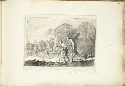 Tobias enkelissä tekijältä Moses Ter Borch