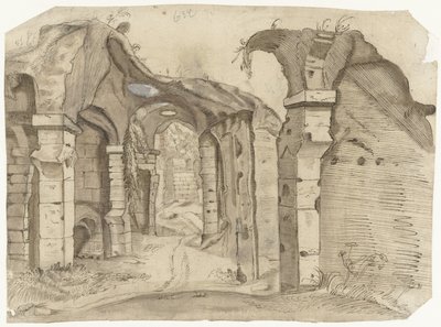 Polku Colosseumin läpi, Rooma tekijältä Moses ter Borch (manner of)