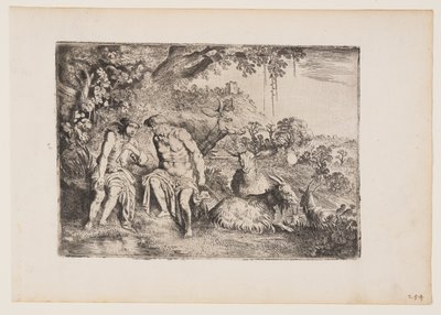 Mercury Lulling Argus to Sleep, levy 4 elokuvasta The Story of Mercury and Argus (Merkurius ja Argus). tekijältä Moses van Uyttenbroeck