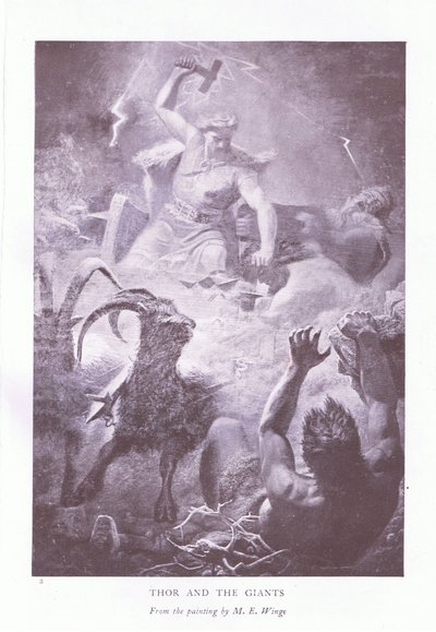 Thor ja jättiläiset, 1920-luku tekijältä Mårten Eskil Winge