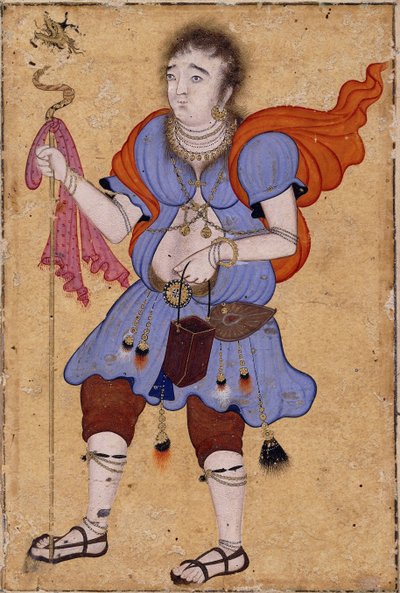 Pyhiinvaeltaja, noin 1570 tekijältä Mughal School