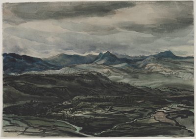 Myrskysää, Ronda, Espanja tekijältä Muirhead Bone