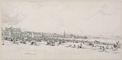 Weymouth Bay, sesonkiaika tekijältä Muirhead Bone
