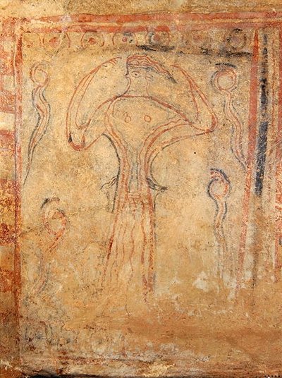 Larnax (keraaminen) (katso myös 288284-288289) tekijältä Mycenaean