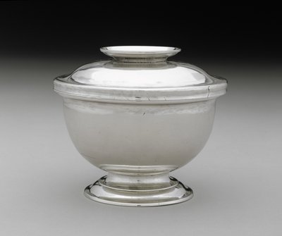 Sokeriruoka, c. 1745-1775 (hopea) tekijältä Myer Myers