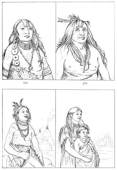 Kiowas, 1841. tekijältä Myers and Co