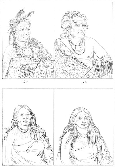 Pawnees, 1841. tekijältä Myers and Co