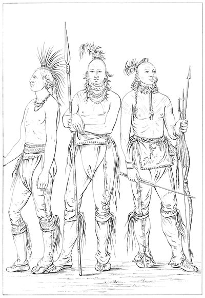Kolme Osagen rohkeaa, 1841. tekijältä Myers and Co