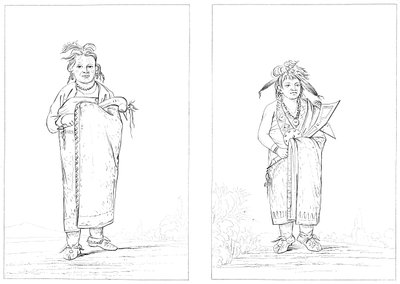 Winnebagoes, 1841. tekijältä Myers and Co