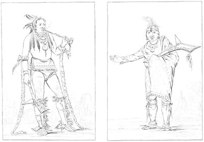 Winnebagoes, 1841. tekijältä Myers and Co