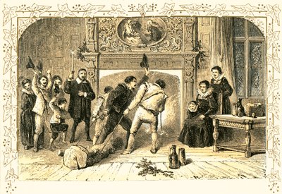 Jouluaaton seremonia tekijältä Myles Birket Foster