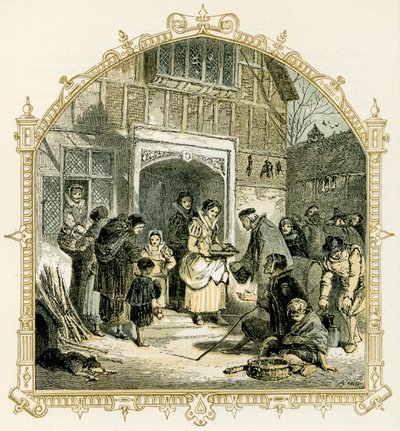 Elisabetin joulukohtaus tekijältä Myles Birket Foster