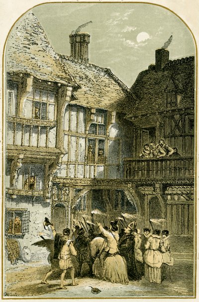 Mummerit leikkivät/mummittelevat tekijältä Myles Birket Foster