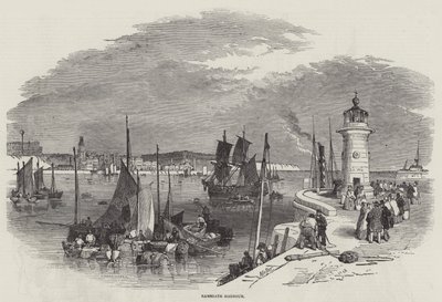 Ramsgaten satama tekijältä Myles Birket Foster