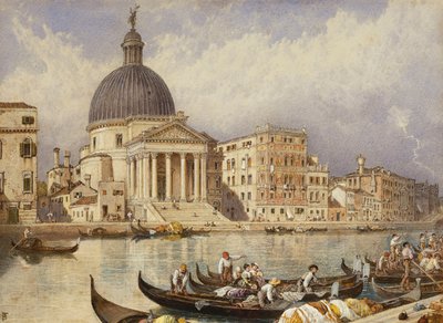 San Simonen ja San Guidan kirkko tekijältä Myles Birket Foster